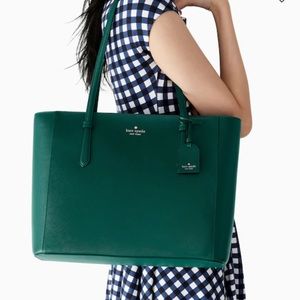 Kate Spade Schuyler Medium Tote
Deep Jade